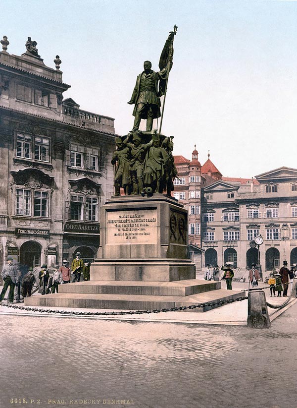 ラデツキー将軍像 joseph radetzky statue